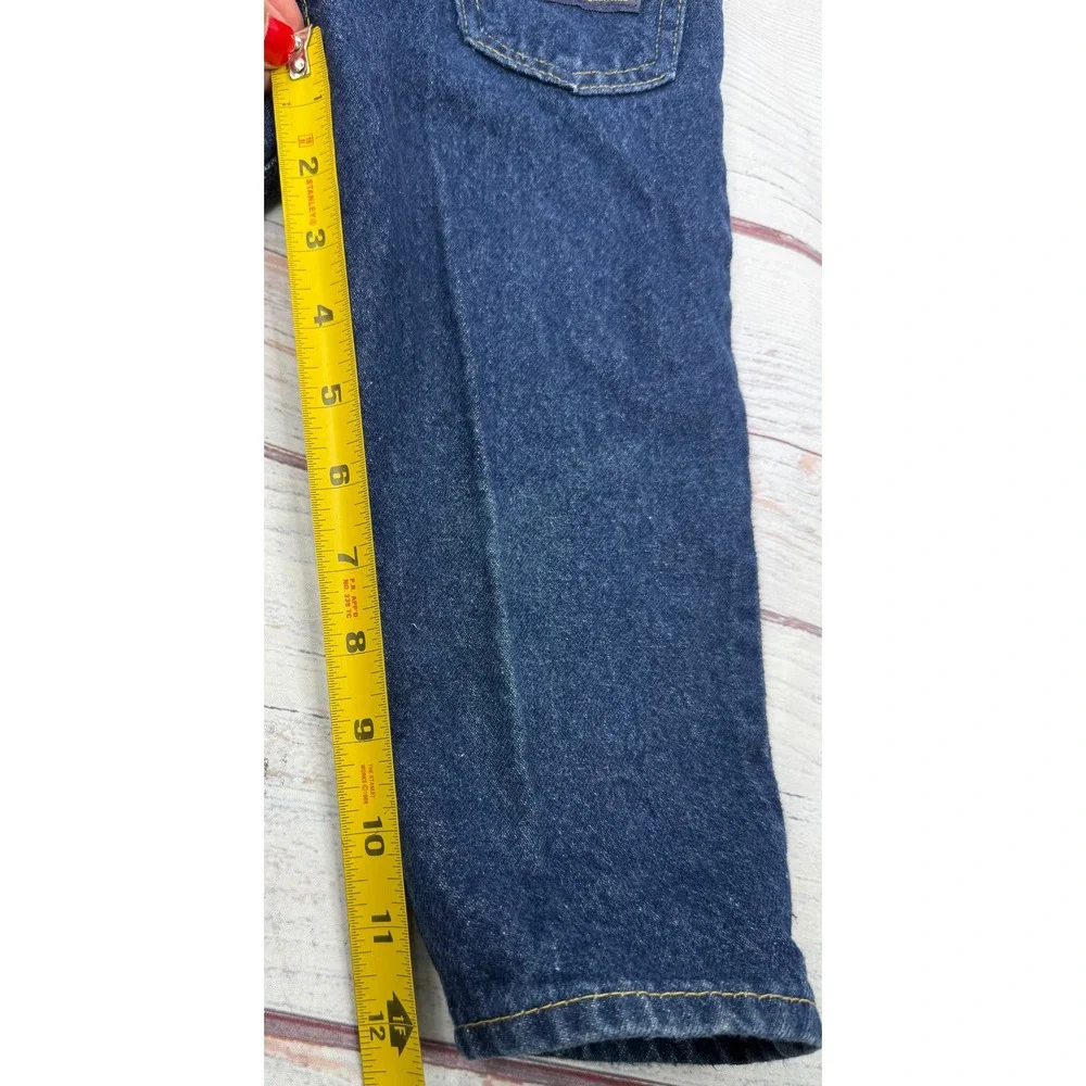 Vintage OshKosh B'gosh Kids Jeans 3T Dark Wash Denim Made in USA